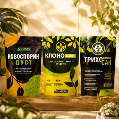 Набор Осенний: ТрихоСан премиум, КлоноСанит, Новоспорин дуст